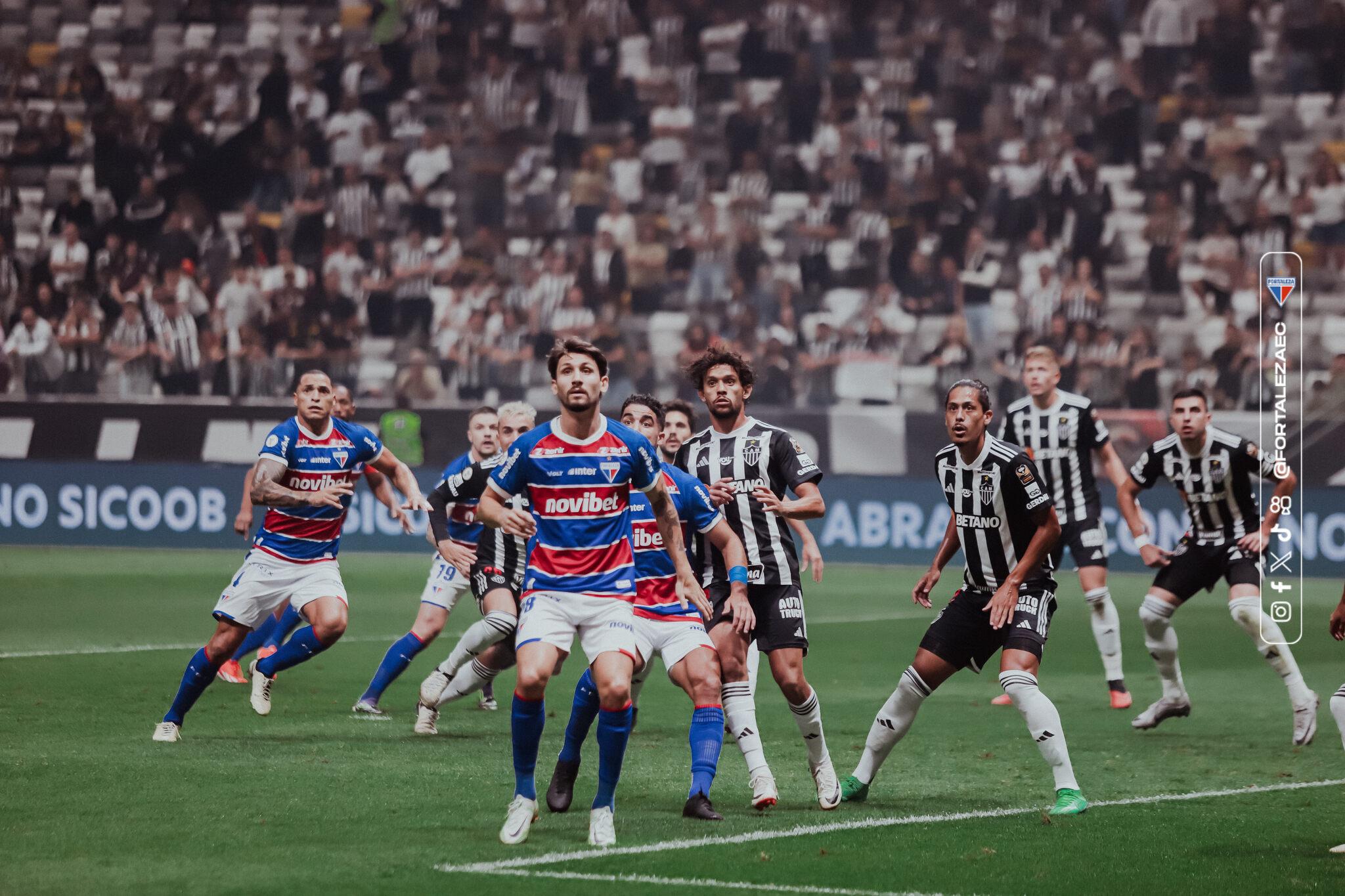 Pedro Augusto durante Atlético-MG x Fortaleza