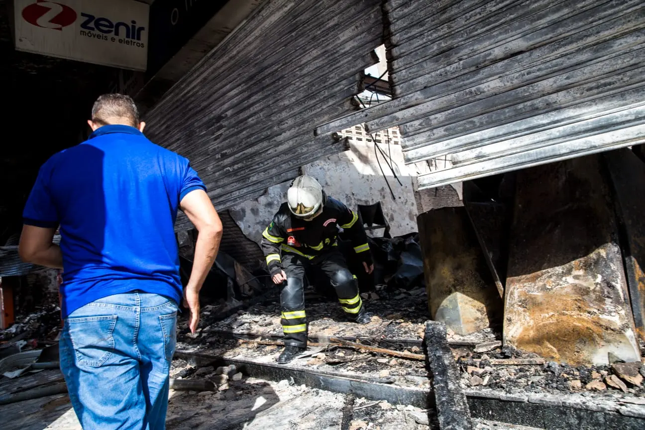 incêndio centro de fortaleza