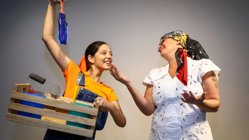 Artes visuais e cênicas dialogam em programação infantil de férias na Unifor