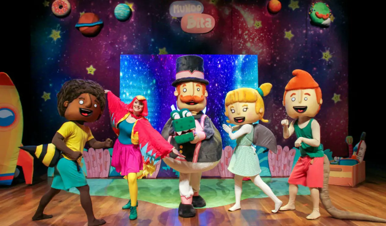 Mundo Bita faz show gratuito na programação de férias do RioMar Fortaleza