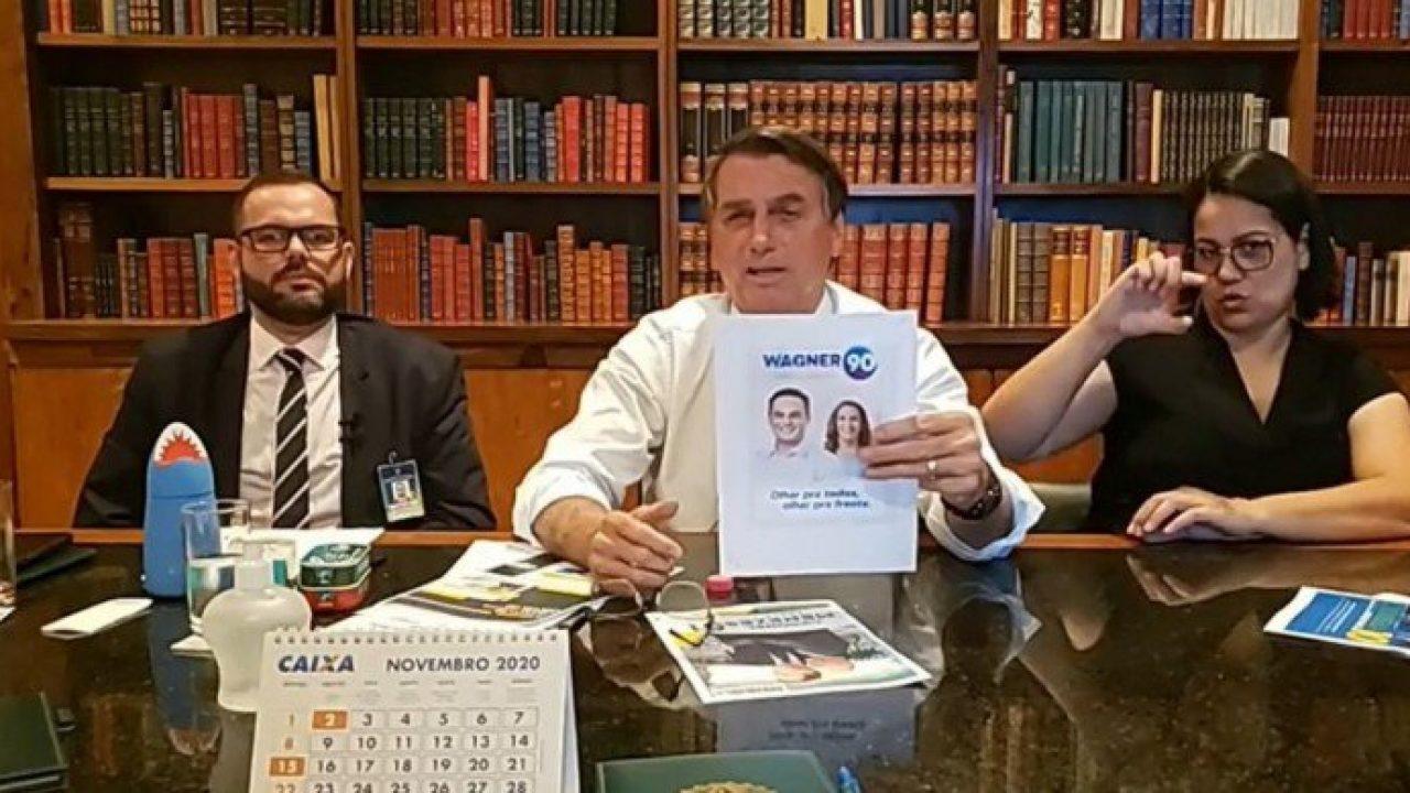Bolsonaro pede voto para Capitão Wagner em 2020