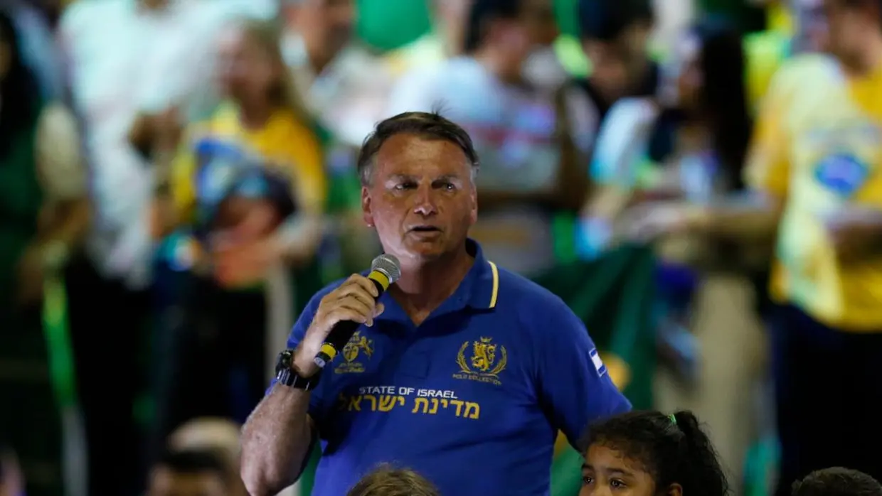 Ex-presidente Jair Bolsonaro participou do lançamento da pré-candidatura de André Fernandes