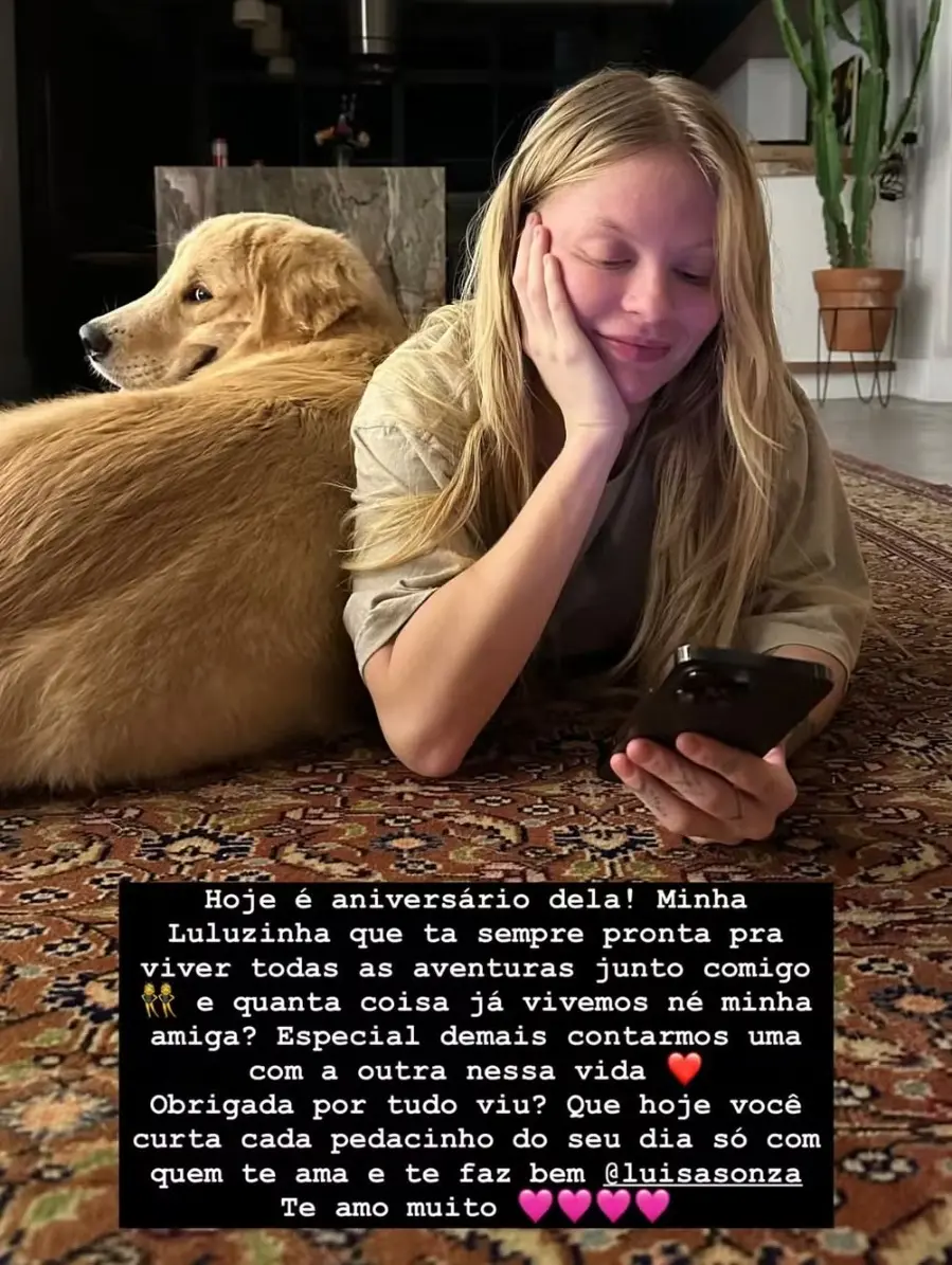 Duda Beat parabeniza Luísa Sonza em aniversário da cantora e se declara