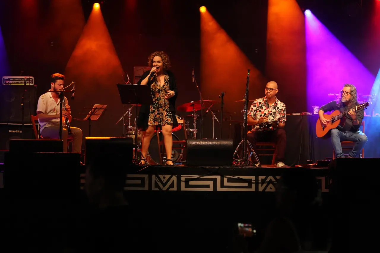 Trio Lobita se apresentou no sábado (13), em Soure, com repertório de choro e sambas