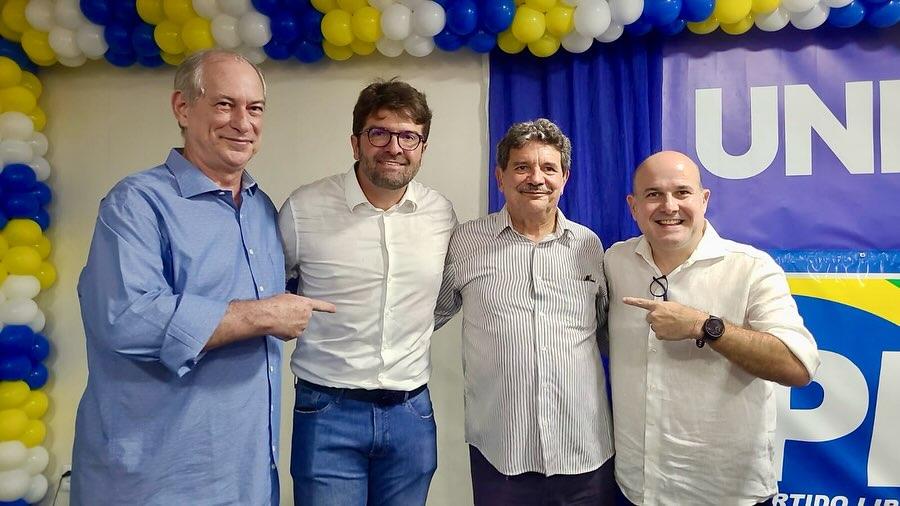 No Crato, pedetistas estão divididos. A sigla anunciou apoio a um candidato petista, mas Ciro e Roberto Cláudio apoiam  Dr. Aloísio (União Brasil)