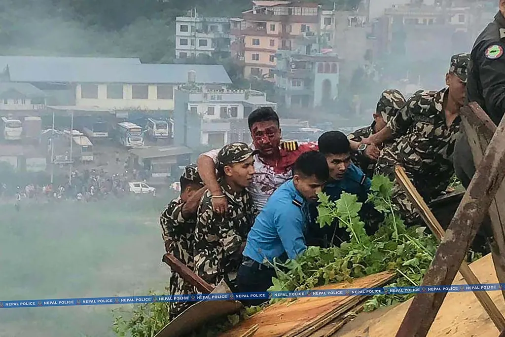 O piloto foi o único sobrevivente do acidente
