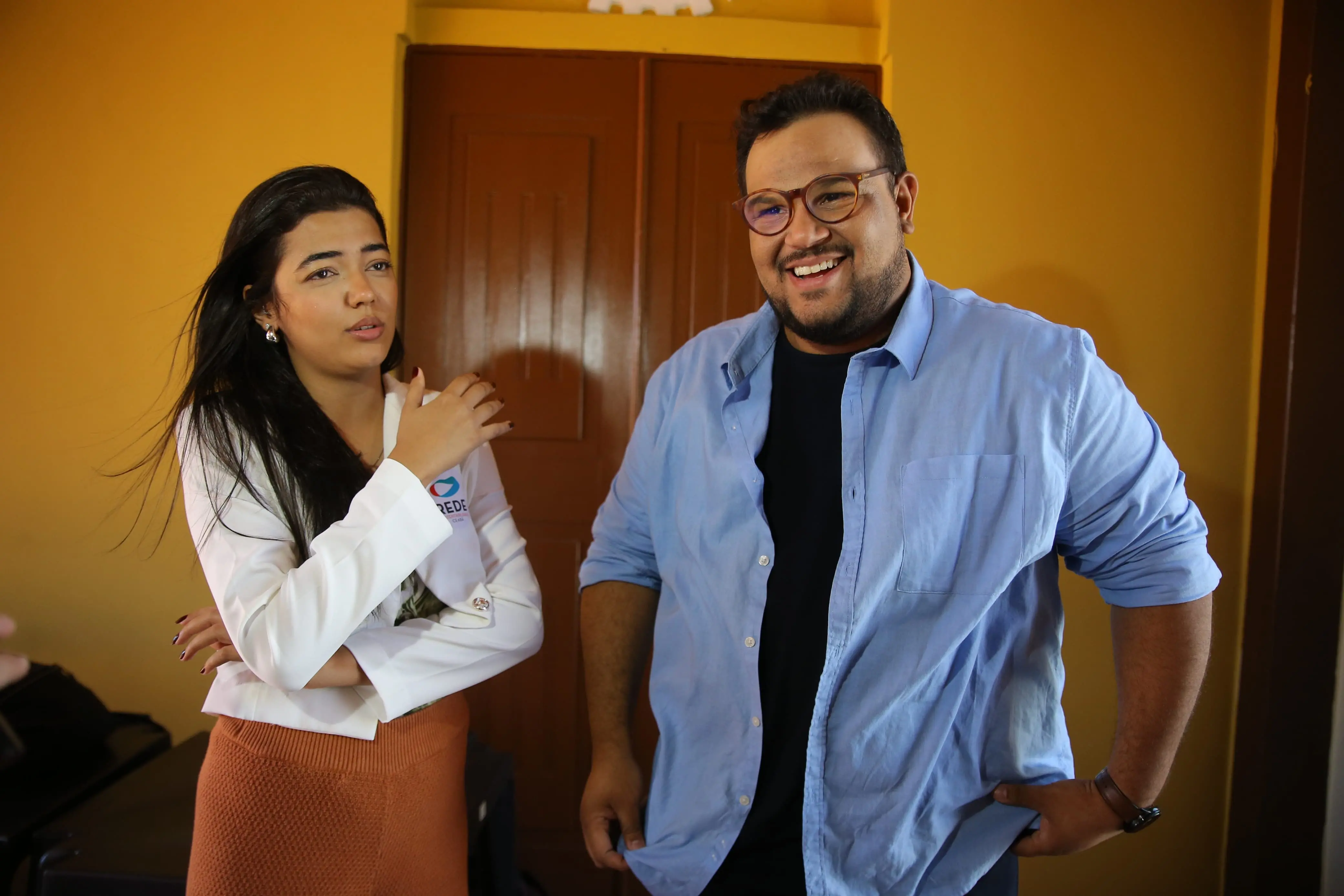 Técio Nunes e Cindy Carvalho