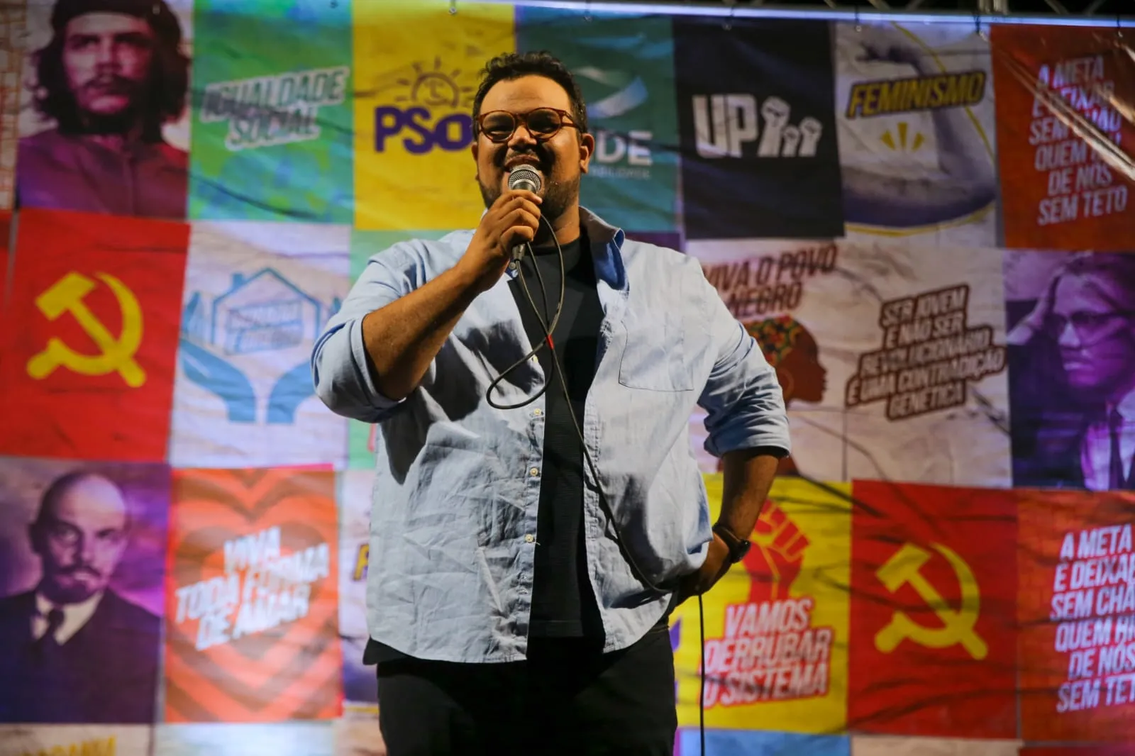 Técio Nunes, candidato do Psol à Prefeitura de Fortaleza