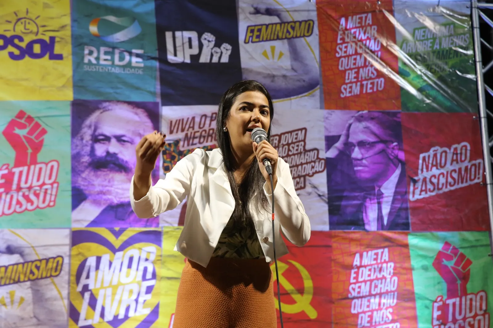 Cindy Carvalho, candidata a vice-prefeita