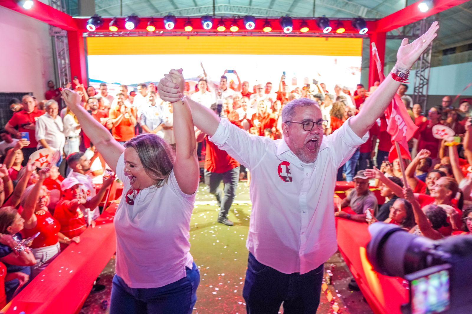 Paulinha Braga e Felipe Pinheiro