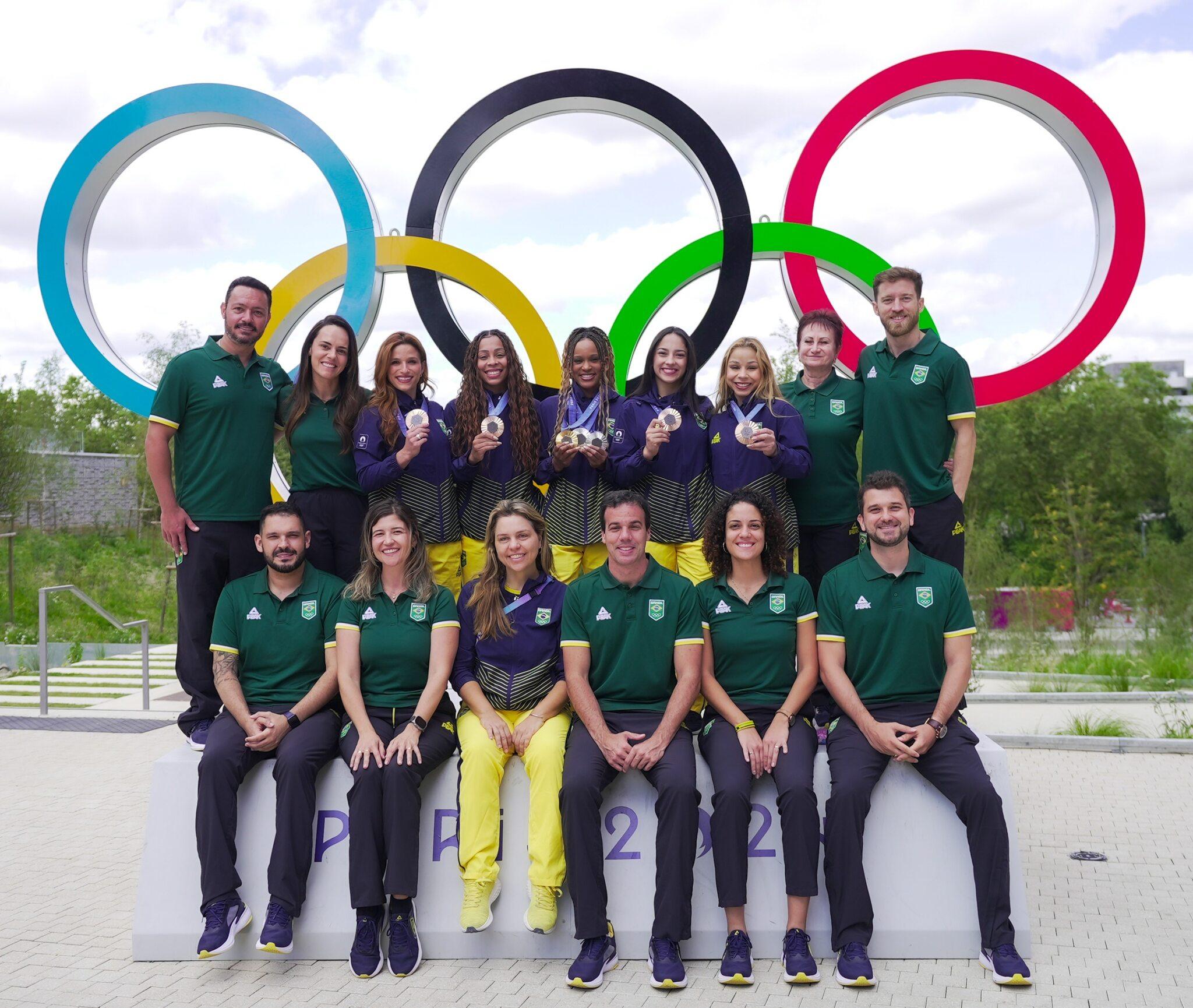 Equipe da ginástica artística feminina