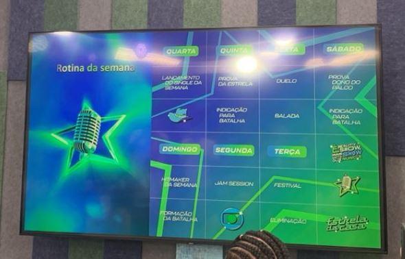 programação Estrela da Casa