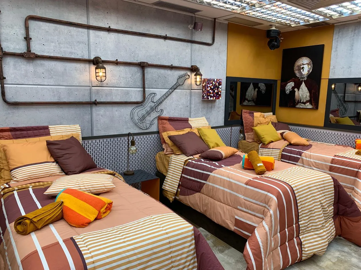 Um dos quartos da Estrela da Casa