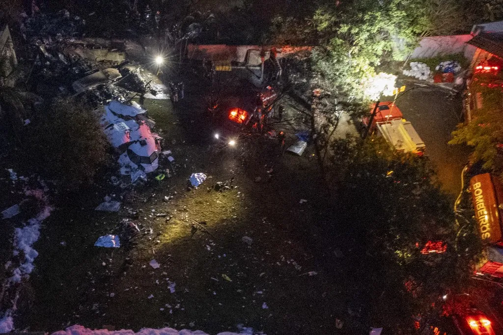 Acidente aéreo deixou 61 mortos no interior de São Paulo