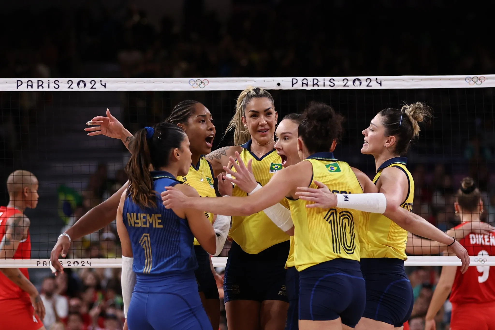 Volêi Feminino brasileiro em Paris 2024