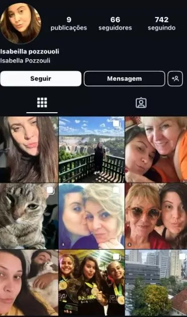 Uma das vítimas do acidente teve um perfil falso criado