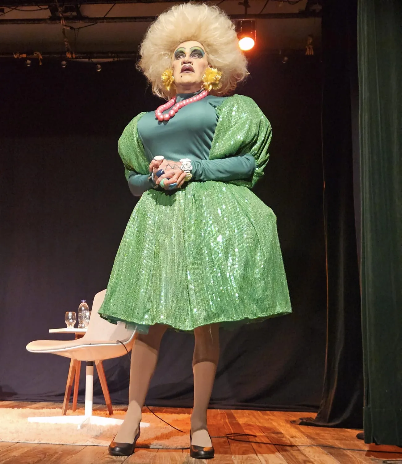 Paulo Diógenes como Raimundinha: personagem humorística marcou gerações