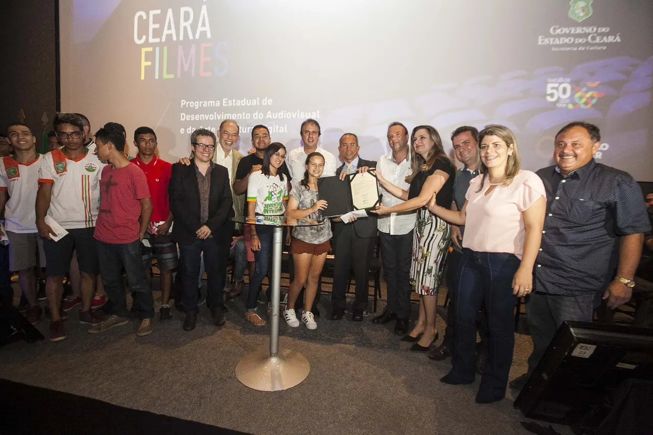 Ceará Filmes foi lançada oficialmente em evento em maio de 2017 com a presença de autoridades e nomes do setor audiovisual