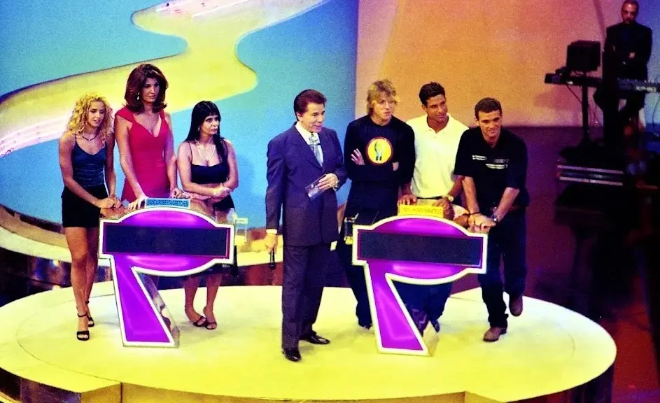 Silvio Santos no programa Qual é a música?