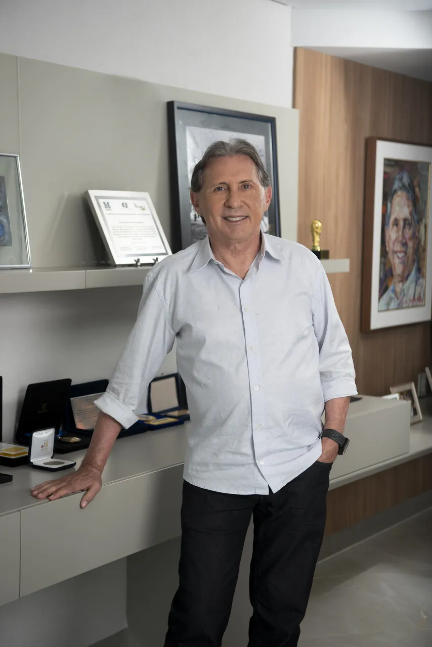 Vilmar Ferreira, de 73 anos, é fundador e presidente do Grupo Aço Cearense