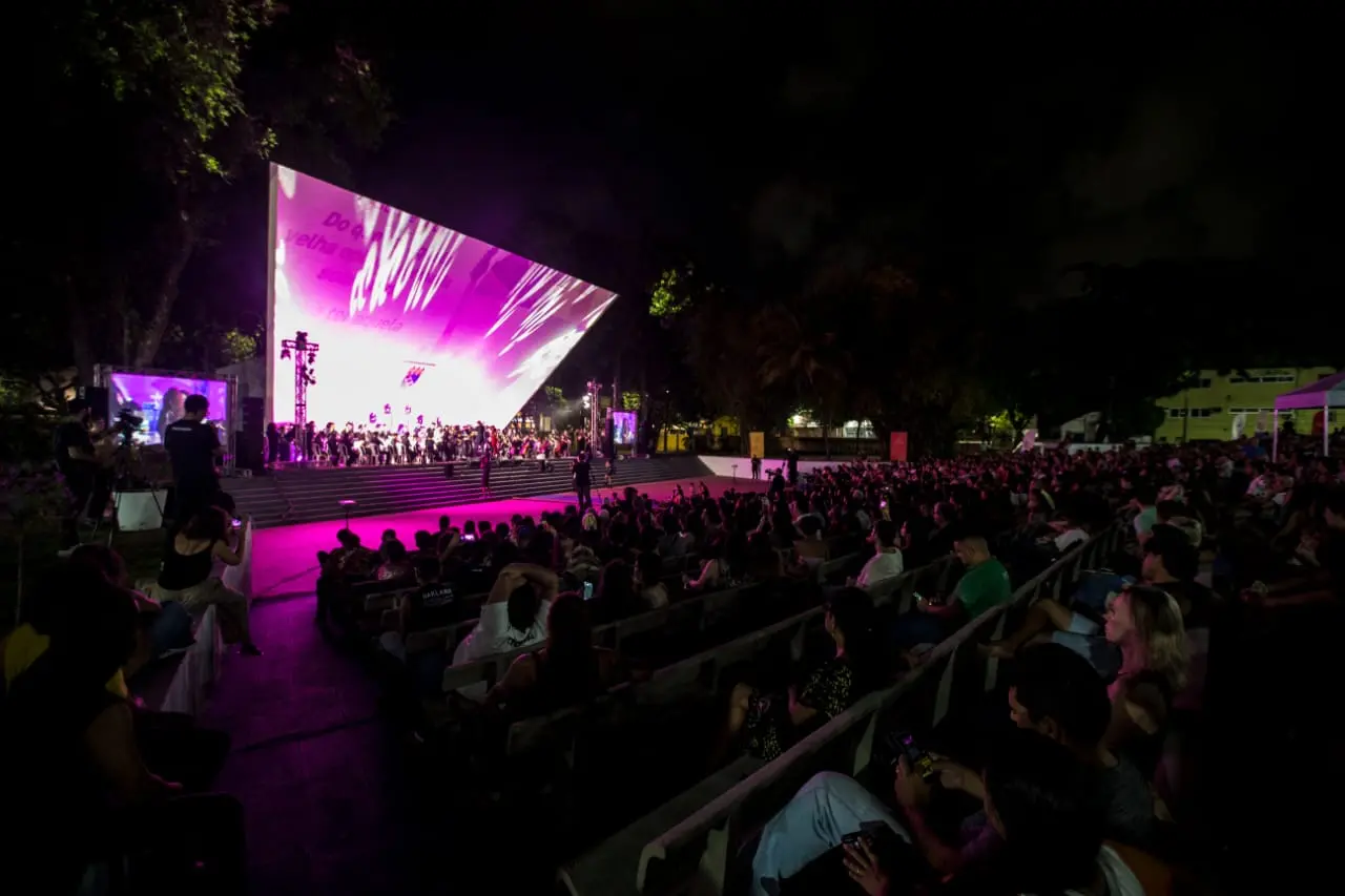 Lançamento da parceria entre UFC e MinC ocorreu na Concha Acústica no último dia 14