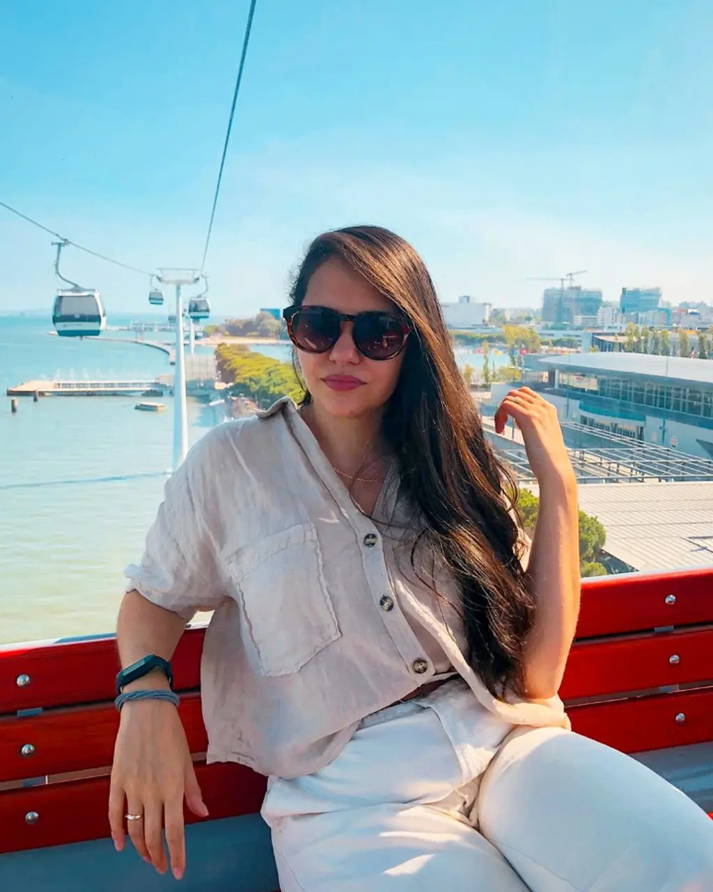 A jornalista Patrícia Holanda relata que não há uma divulgação clara de um plano de segurança para os moradores