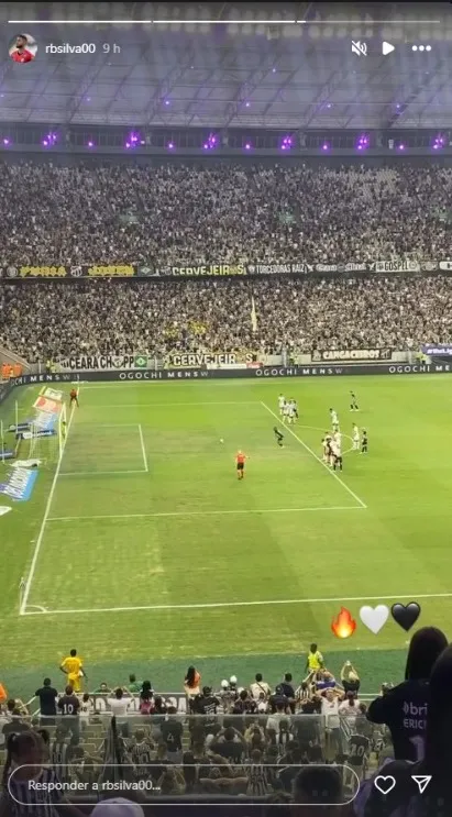 Rafinha na Arena Castelão