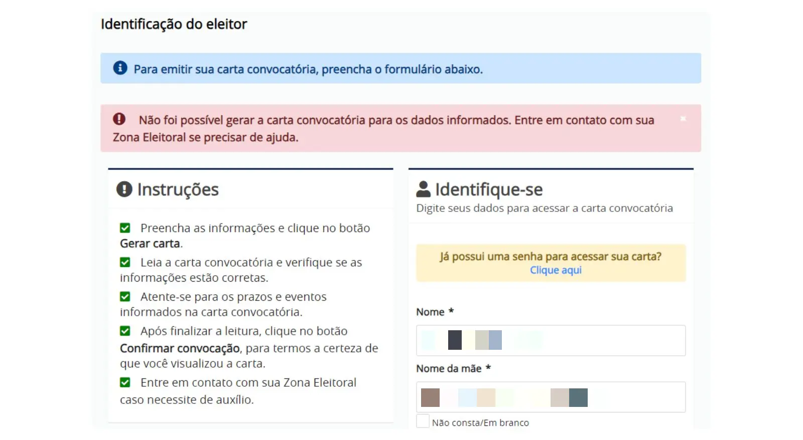 Como saber se fui convocado para ser mesário