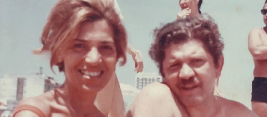 Eunice e o marido, Rubens Paiva, em foto antiga
