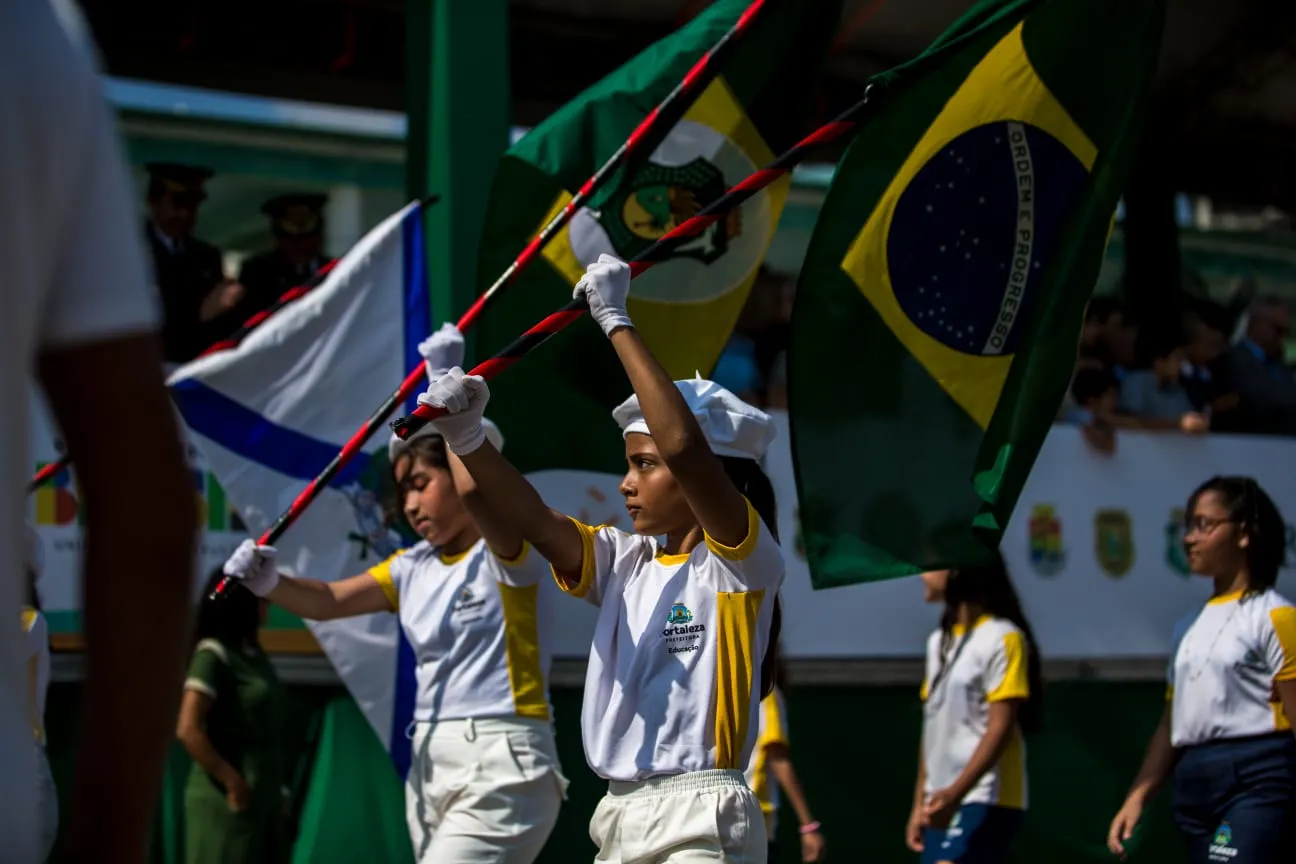 Diversas instituições participaram do desfile cívico