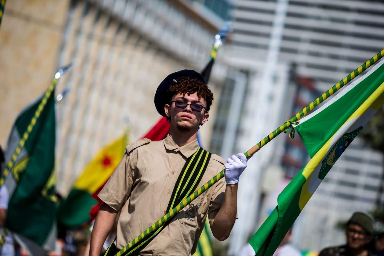 Desfile cívico-militar de 7 de setembro em Fortaleza