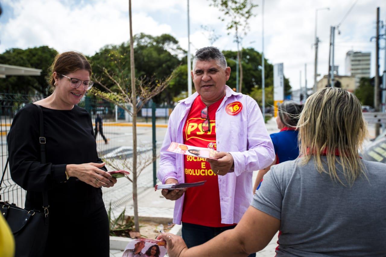 Candidato Zé Batista (PSTU)