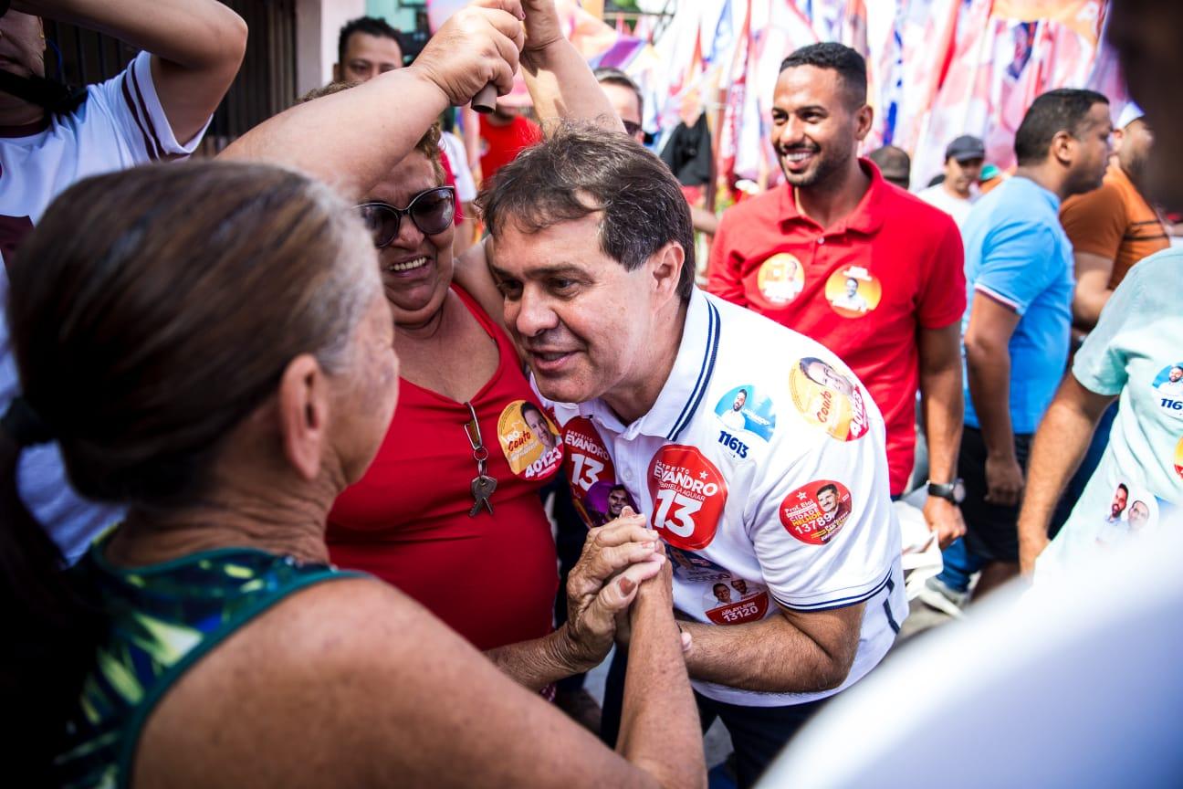 Candidato Evandro Leitão (PT)