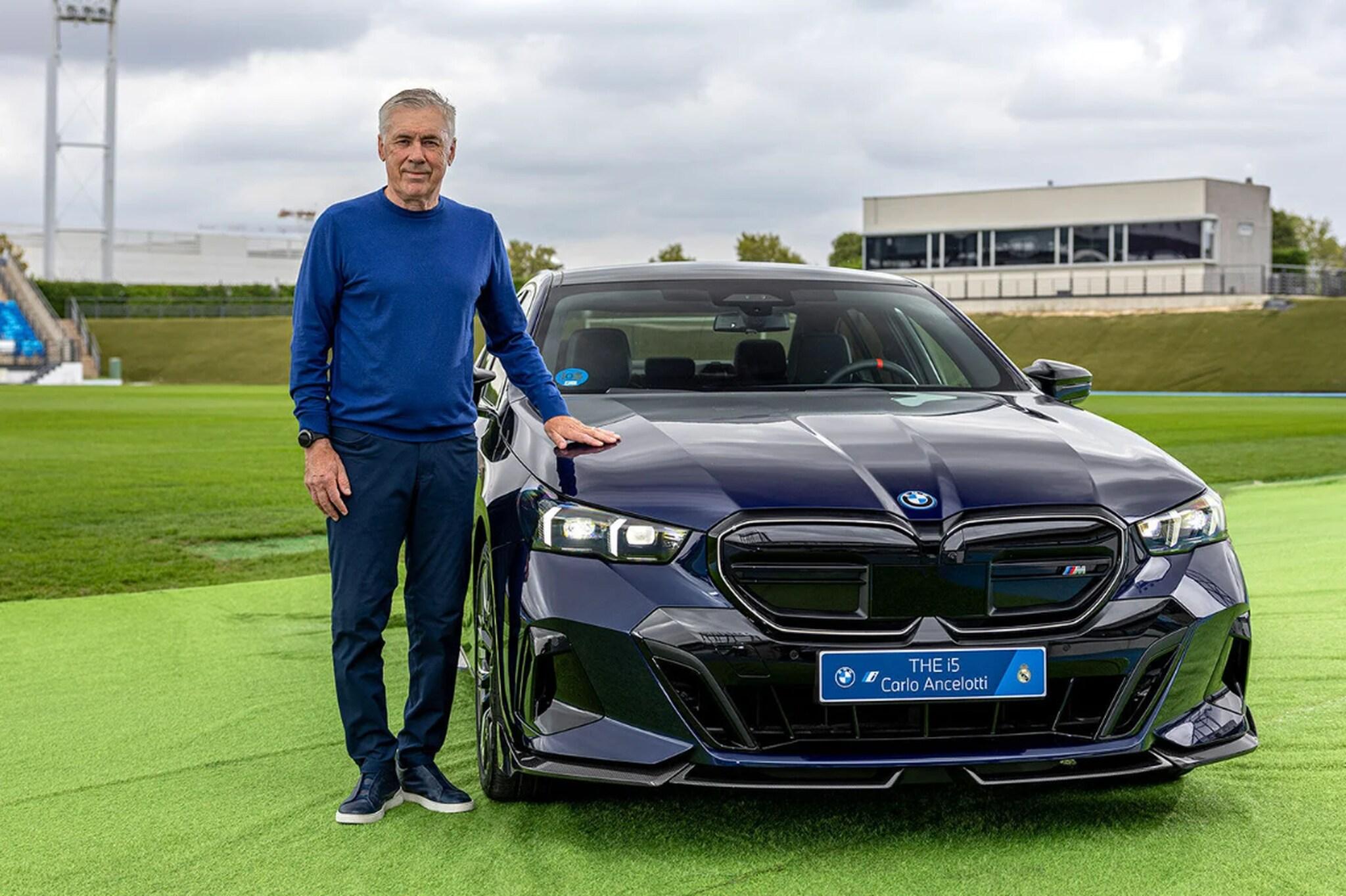 Imagem do técnico italiano Carlo Ancelotti