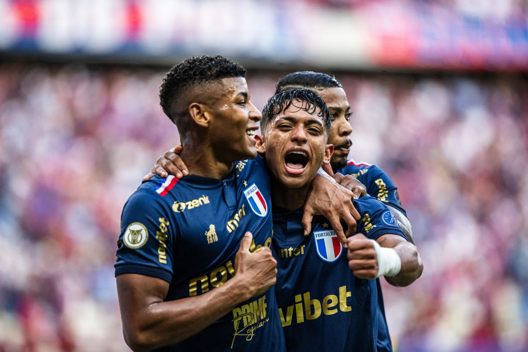 Hércules, jogador do Fortaleza, durante jogo contra o Cuiabá na Série A 2024