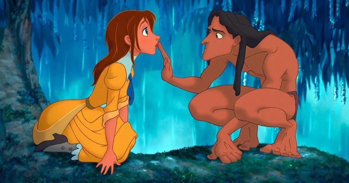 cena da animação Tarzan