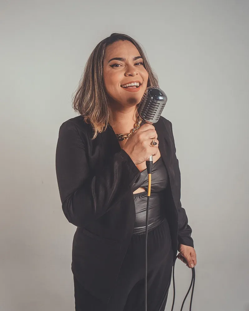 A cantora Marília Lima