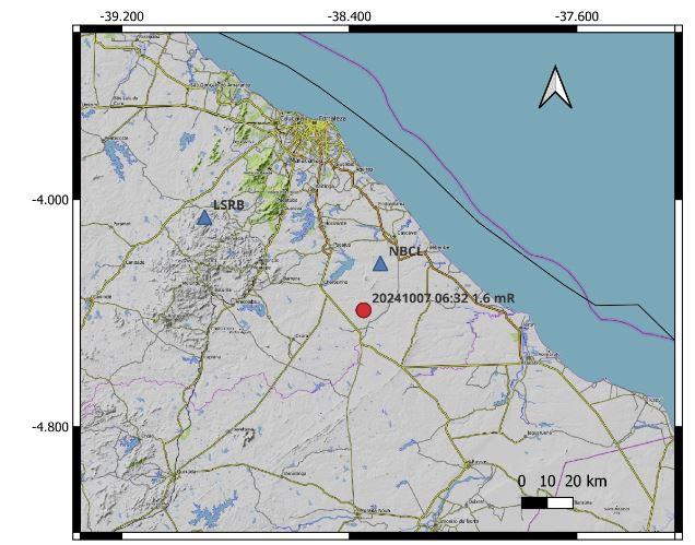 Tremor de terra em Cascavel