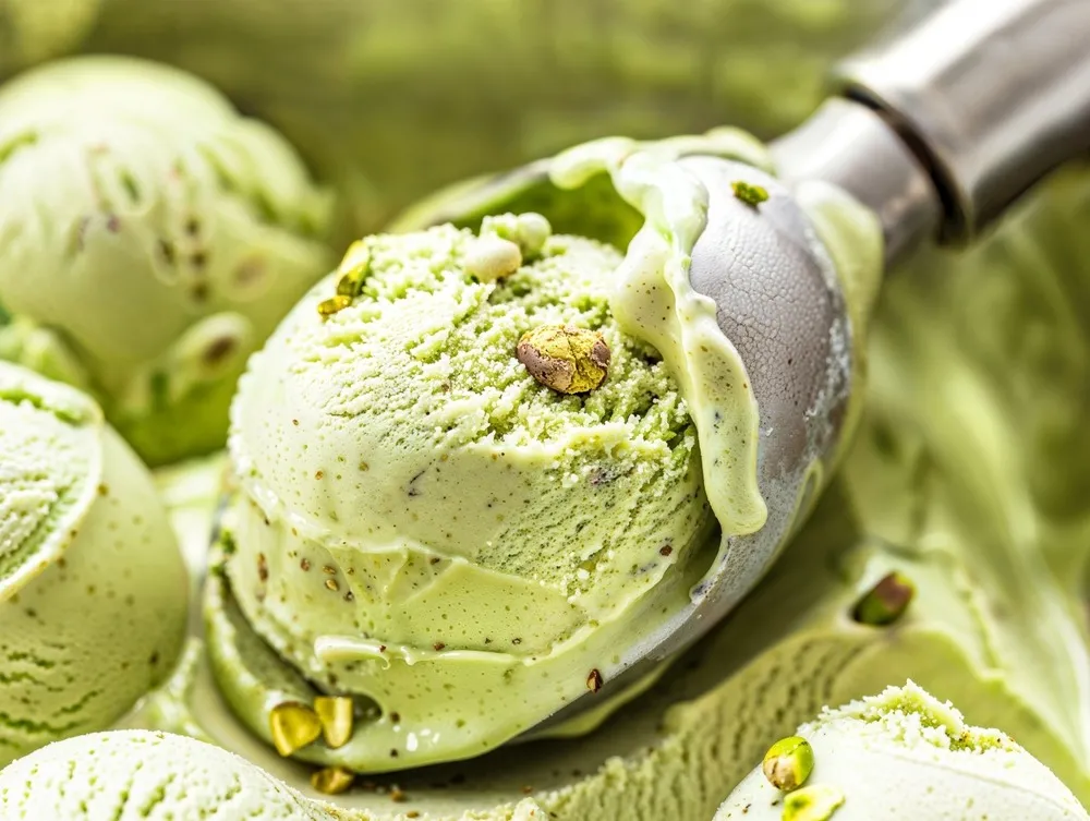 O sorvete de pistache fez parte da popularização do ingrediente