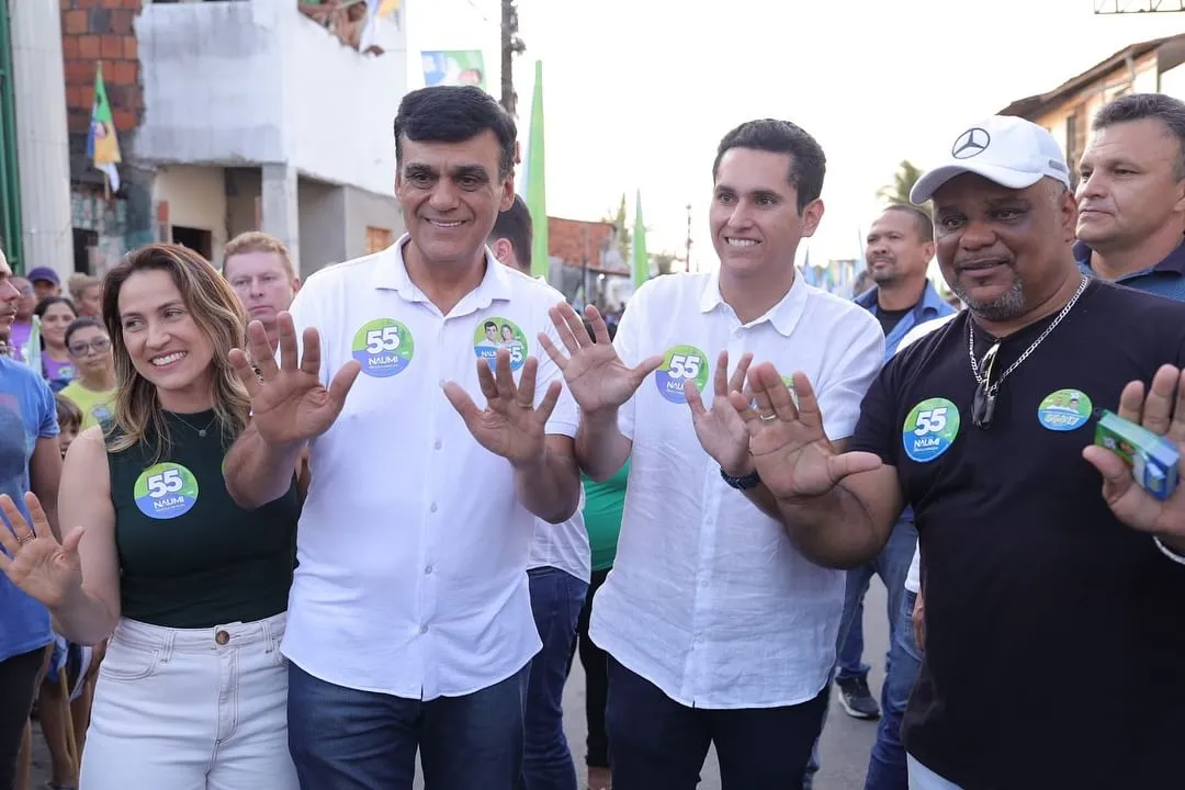 Domingos Neto é um dos apoiadores de Naumi na corrida eleitoral.