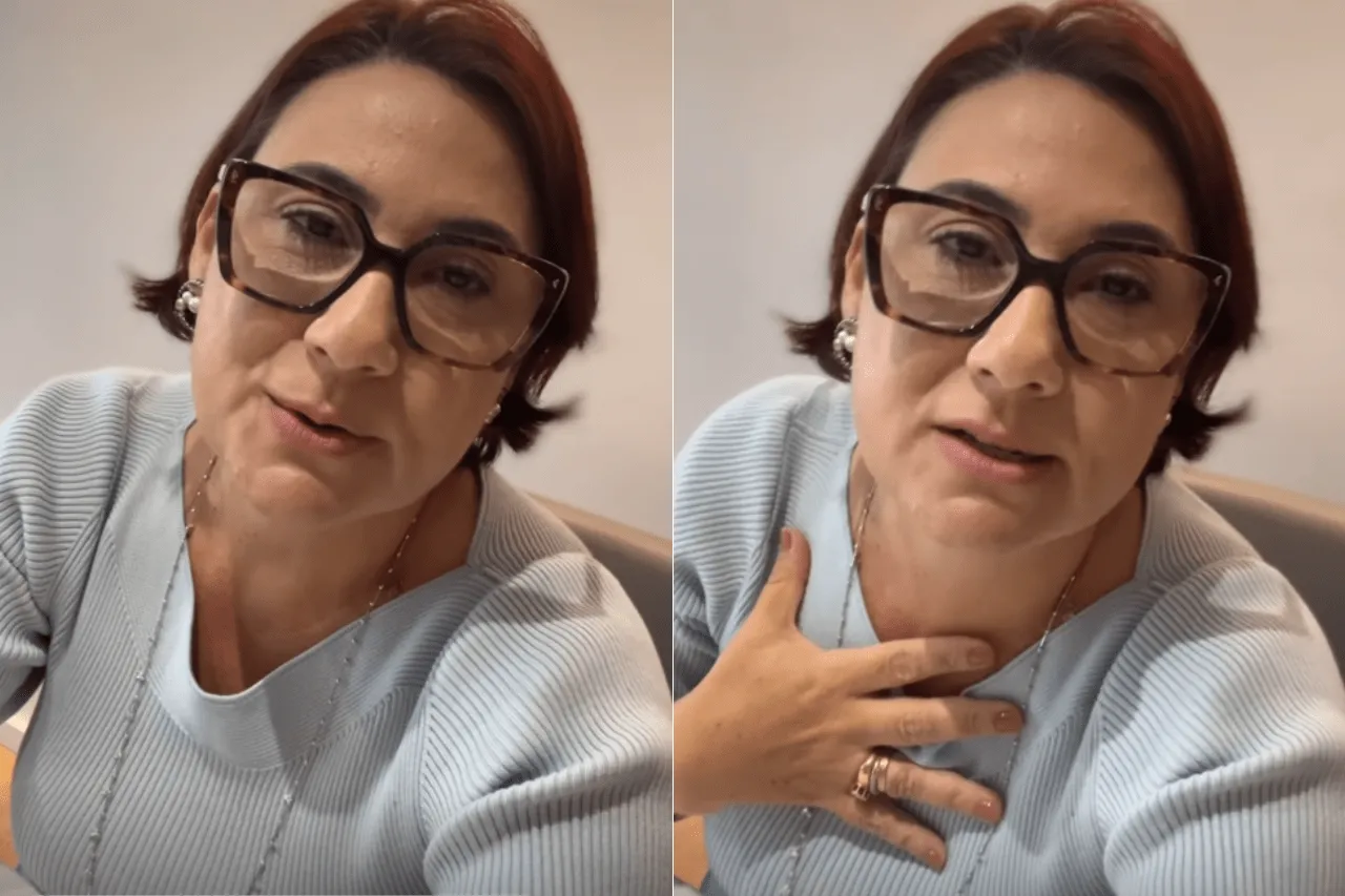 Emilia comentou o impasse pelas redes sociais.