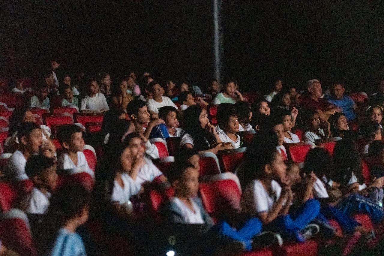 Projeto Cinema na Escola do Cineteatro São Luiz existe desde 2015 e já atingiu mais de 110 mil alunos