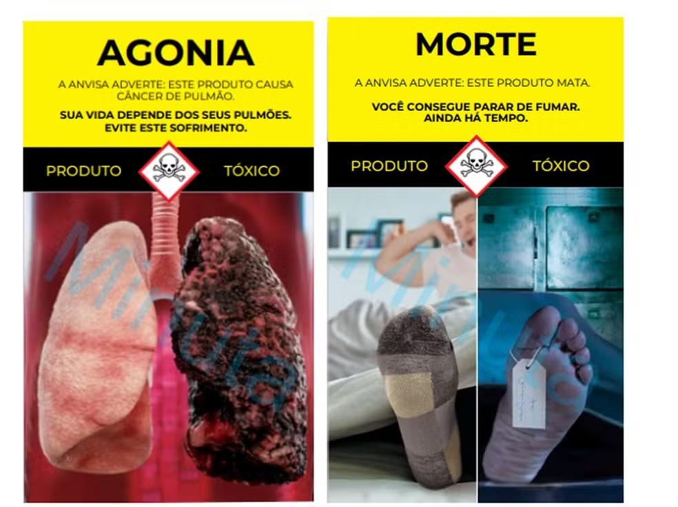 Novas imagens de cigarro