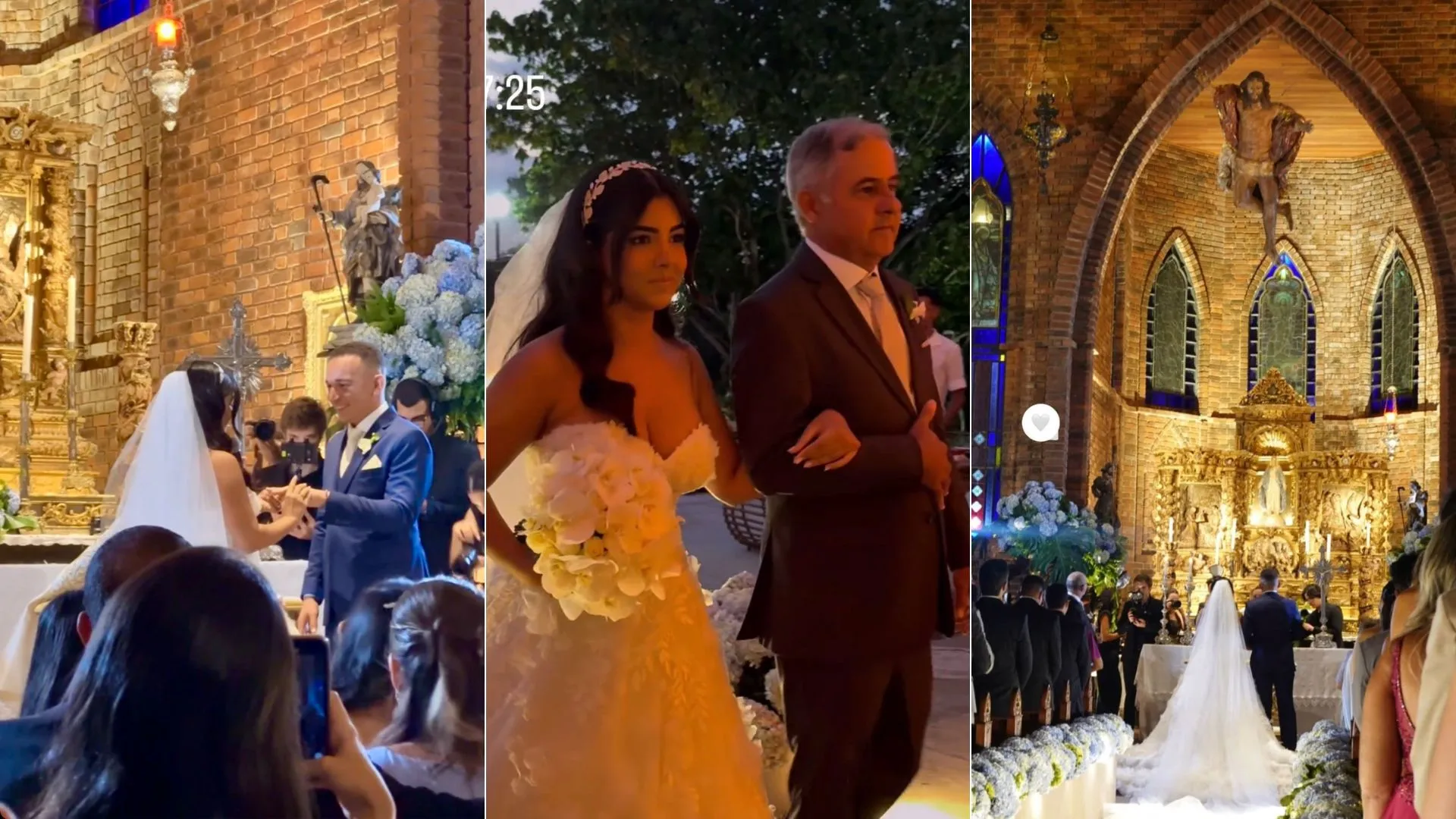 A festa conta com cerca de 350 convidados