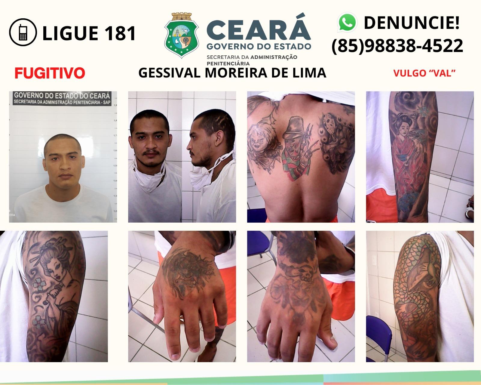 Fugitivo do sistema penitenciário cearense