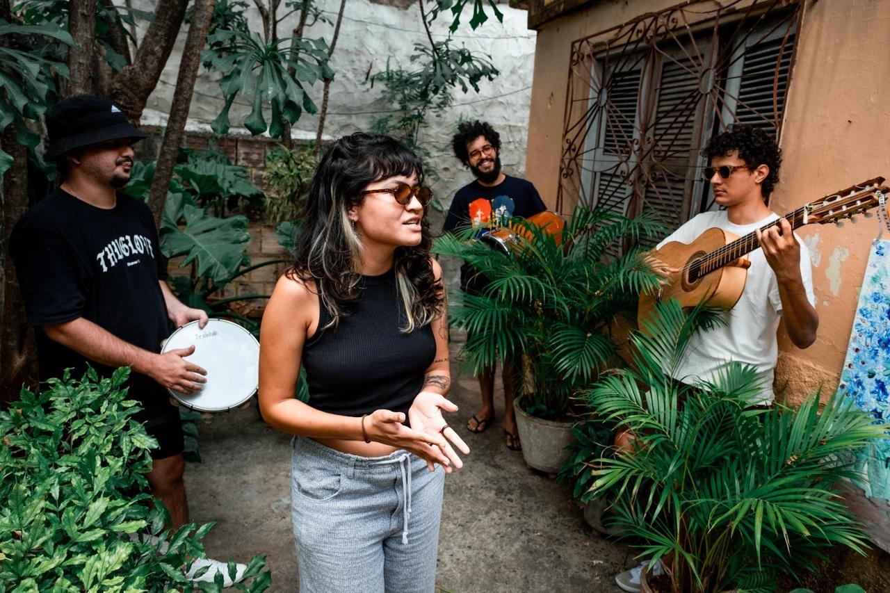 SamBomja reflete o movimento crescente em Fortaleza de contar com mulheres à frente das rodas de samba