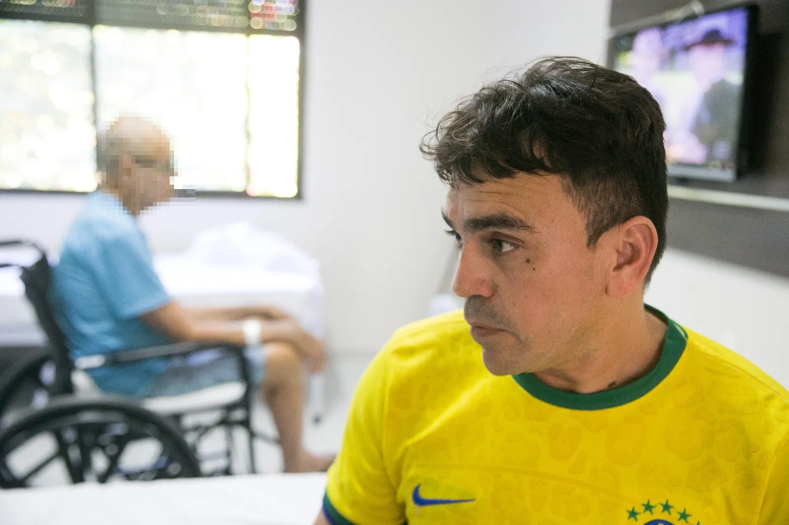André Alcântara se tornou cuidador após um pedido de um grande amigo