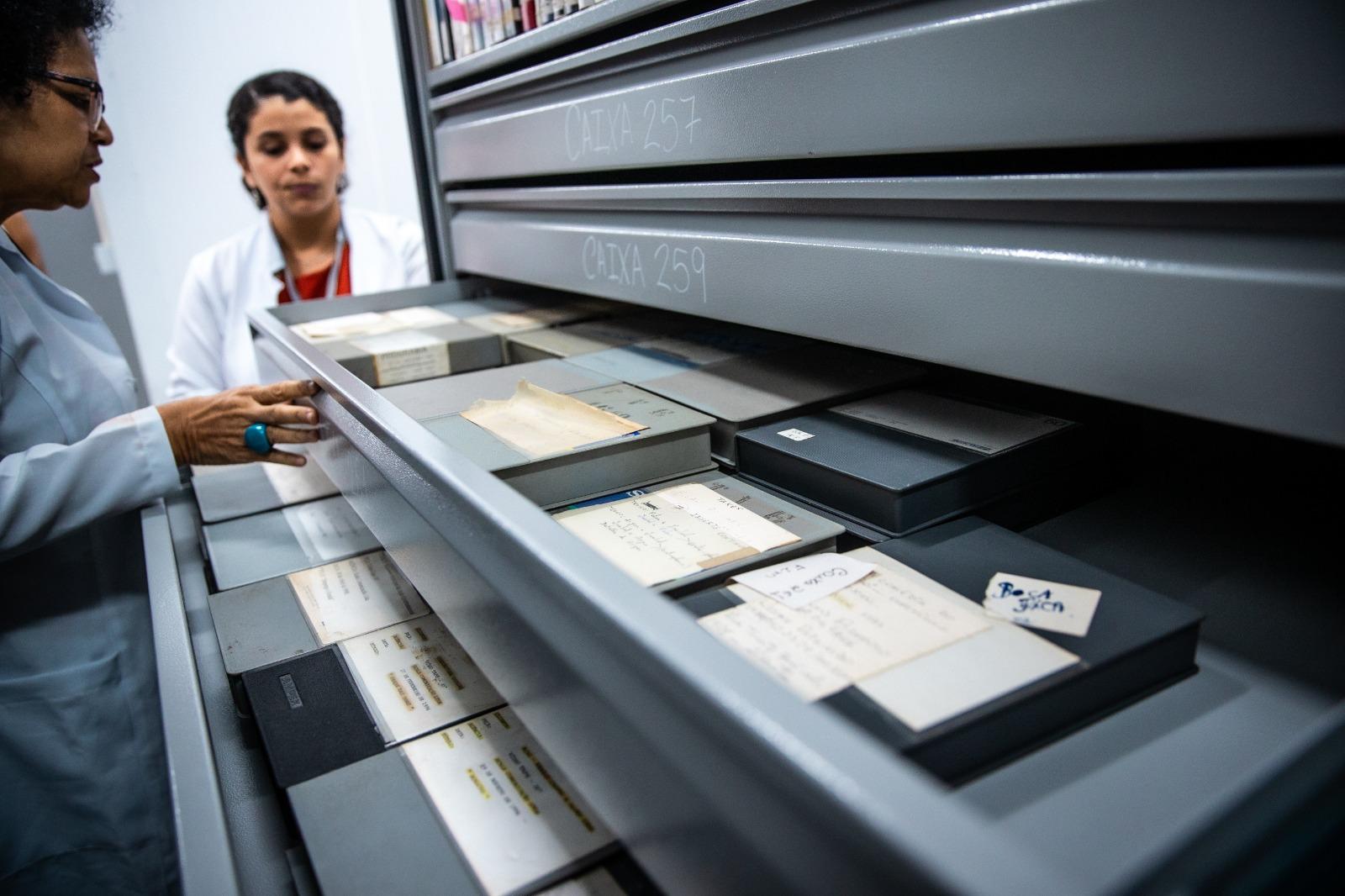 Reserva técnica do museu atua na salvaguarda devida dos itens do acervo