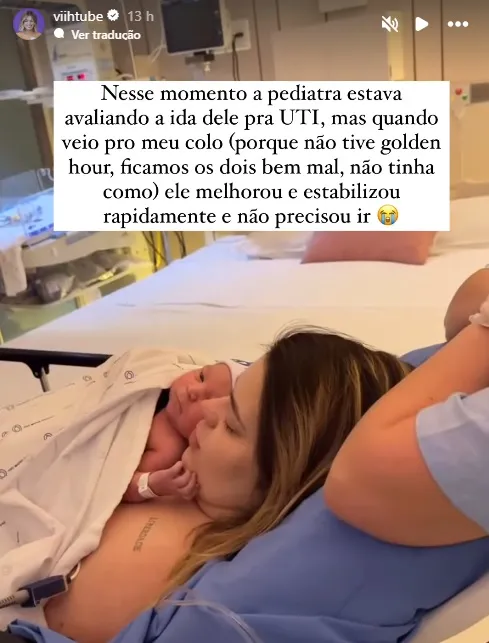 Ravi passou por avaliação médica sobre necessidade de ida à UTI