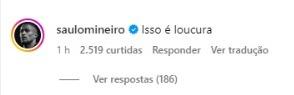 Saulo Mineiro comenta após torcida do Ceará esgotar ingressos em um dia